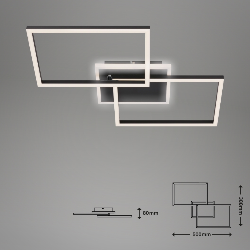 Briloner 3049-015 - LED Dimbar taklampa FRAME LED/40W/230V + fjärrkontroll