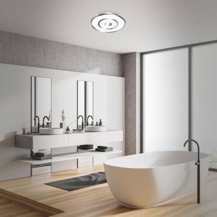 Briloner 3083-018 - LED ljusreglerad taklampa till badrum COOL&COSY LED/24W/230V IP44