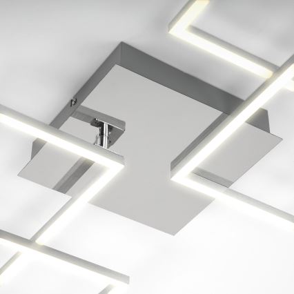 Briloner 3091-018 - LED Dimbar taklampa FRAME LED/30W/230V skinande krom