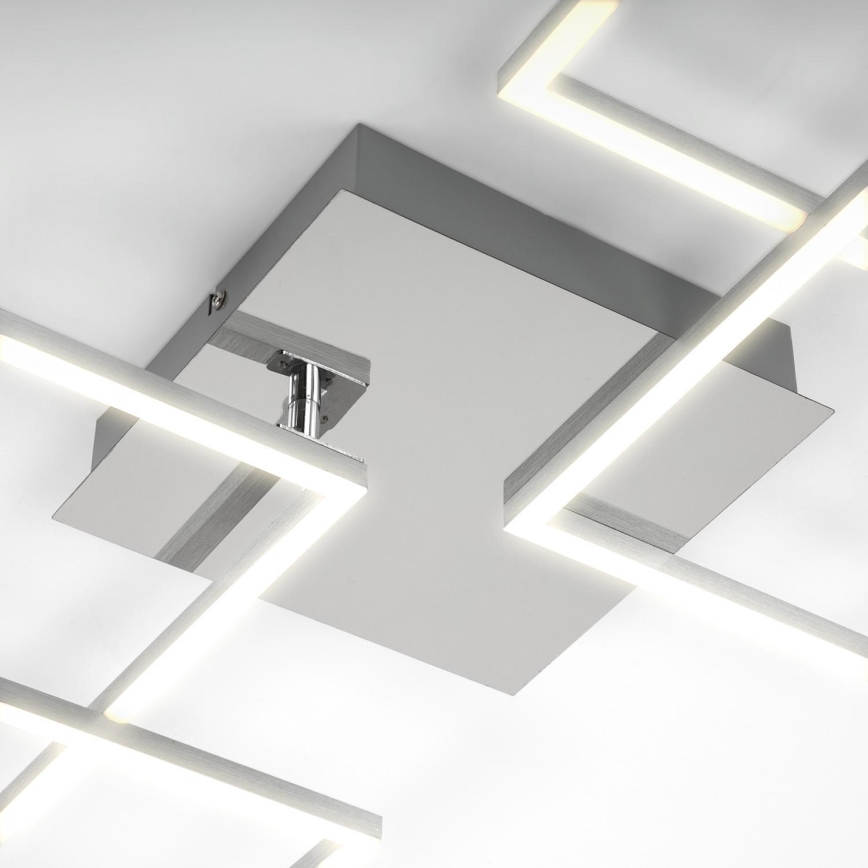 Briloner 3091-018 - LED Dimbar taklampa FRAME LED/30W/230V skinande krom