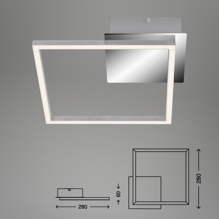 Briloner 3105-018 - LED ljusreglerad taklampa  FRAMES LED/9,7W/230V