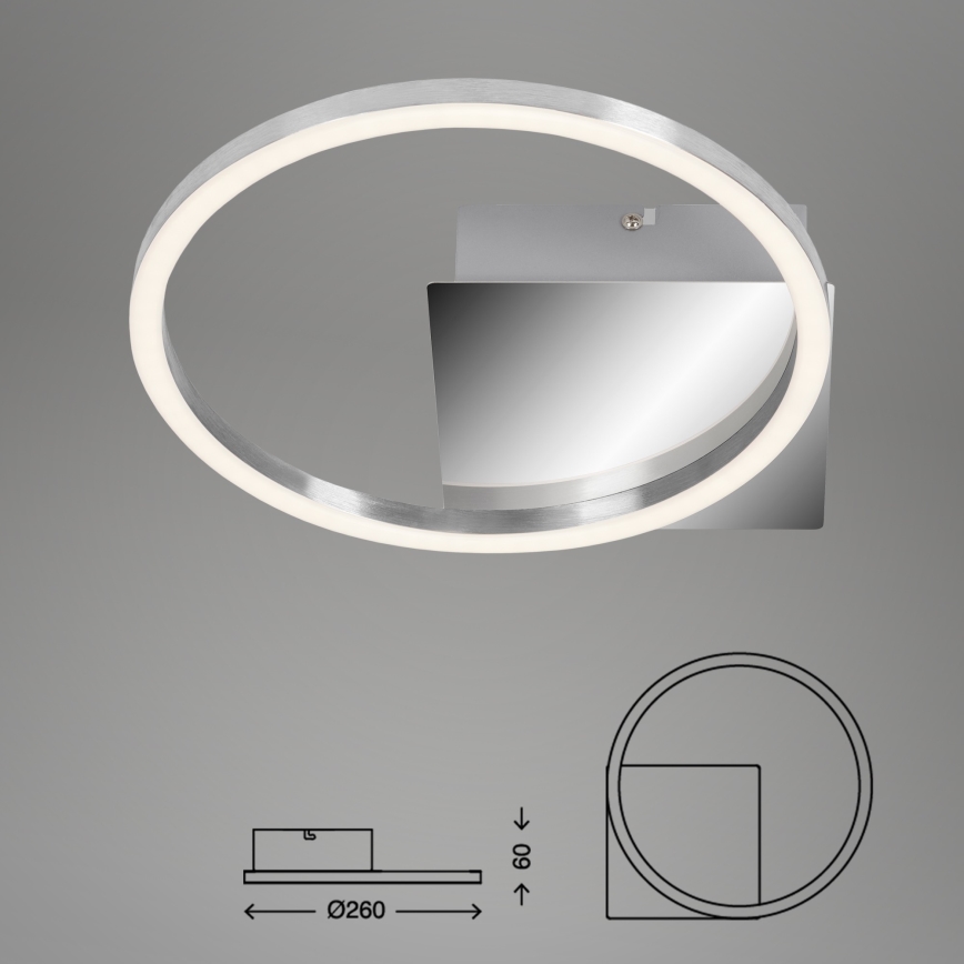 Briloner 3106-018 - LED ljusreglerad taklampa  FRAMES LED/7,5W/230V