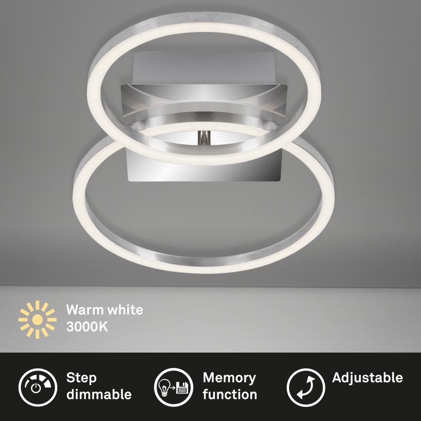 Briloner 3110-018 - LED ljusreglerad taklampa  FRAMES LED/16W/230V