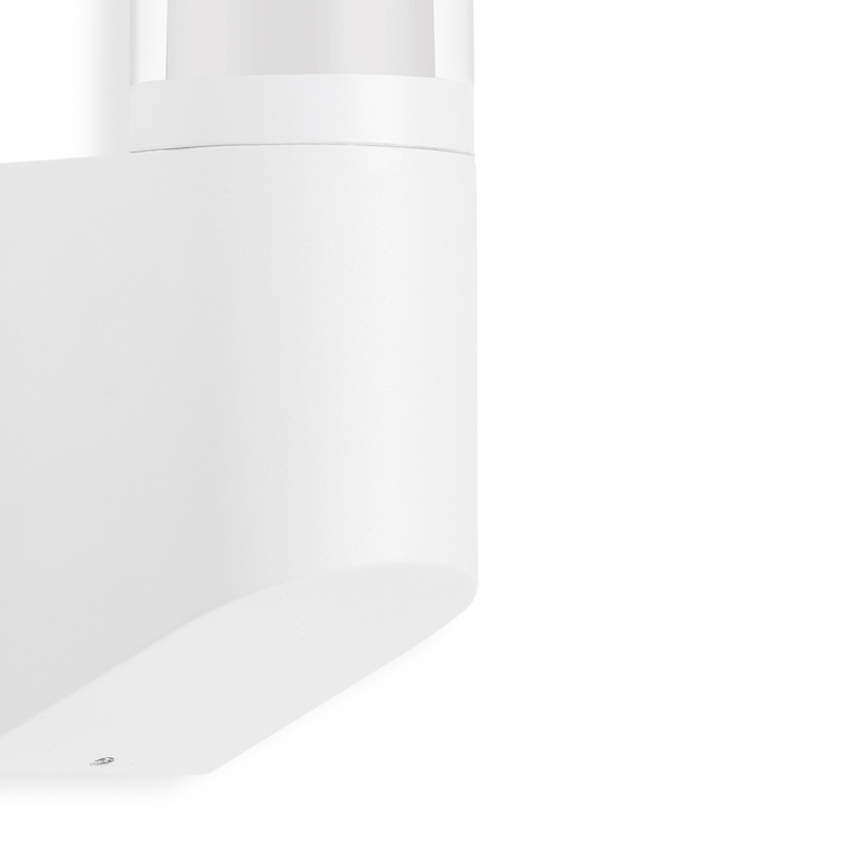 Briloner 311306TF - LED vägglampa för utomhusbruk LED/8W/230V 4000K IP44 vit