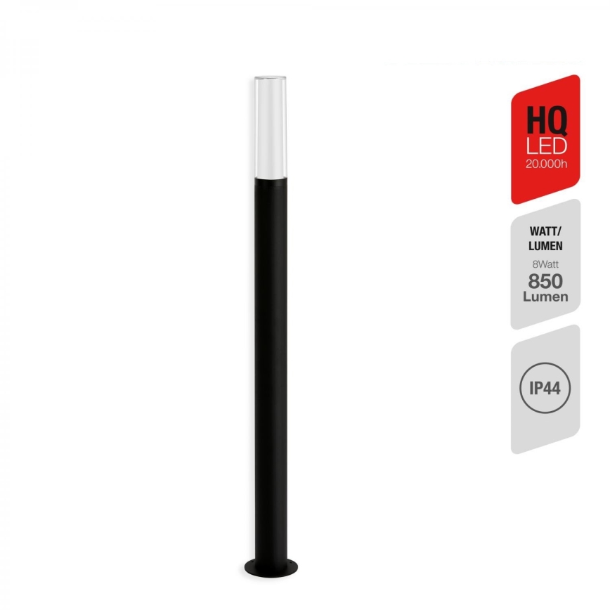 Briloner 311505TF - LED-lampa för utomhusbruk LED/8W/230V IP44 4000K 97 cm svart