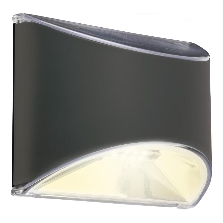 Briloner 3133015 - LED solcell väggbelysning LED/2W/3,7V IP44 3000K