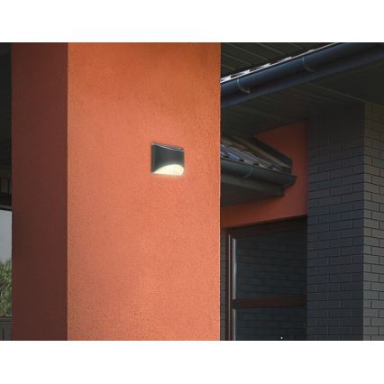 Briloner 3133015 - LED solcell väggbelysning LED/2W/3,7V IP44 3000K