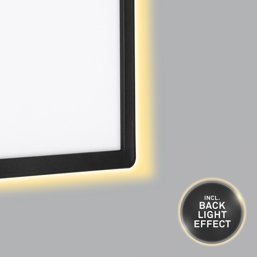 Briloner 313505TF - LED vägglampa för utomhusbruk LED/15W/230V IP44 4000K svart