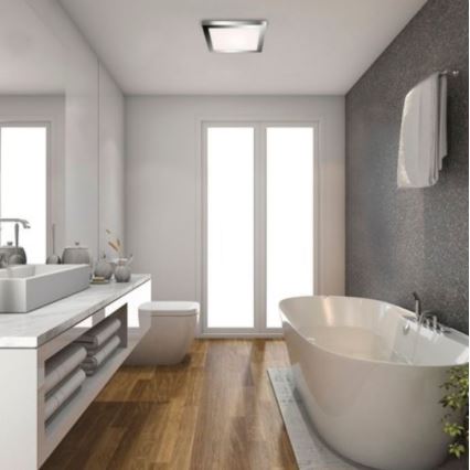 Briloner 3142-018 - LED taklampa för badrum COOL&COSY LED/21W/230V 2700/4000K IP44
