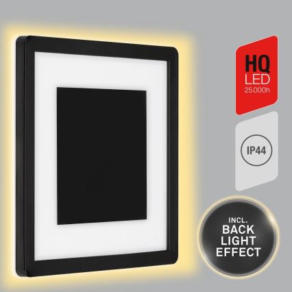Briloner 315905TF - LED vägglampa för utomhusbruk LED/15W/230V IP44 4000K svart