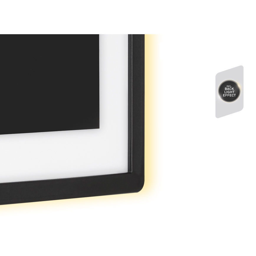 Briloner 315905TF - LED vägglampa för utomhusbruk LED/15W/230V IP44 4000K svart
