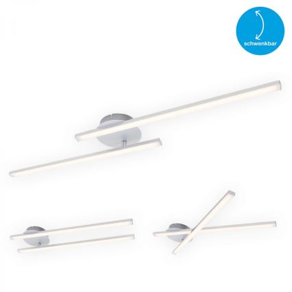 Briloner 3163-029 - LED fäst ljuskrona GO 2xLED/9W/230V