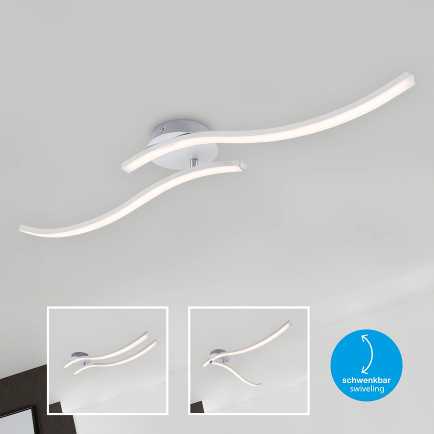 Briloner 3165-029 - LED fäst ljuskrona GO 2xLED/9W/230V