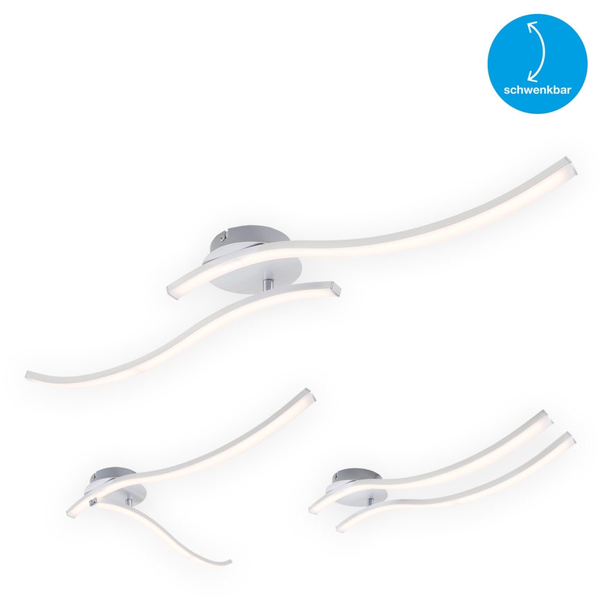 Briloner 3165-029 - LED fäst ljuskrona GO 2xLED/9W/230V