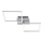 Briloner 3182-018 - LED Dimbar taklampa FRAME 2xLED/15,5W/230V