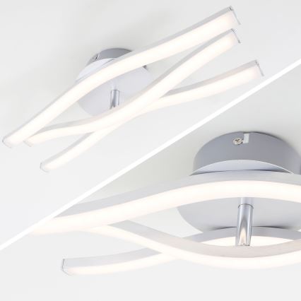Briloner 3186-039 - LED fäst ljuskrona GO 3xLED/6W/230V