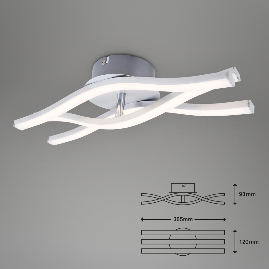 Briloner 3186-039 - LED fäst ljuskrona GO 3xLED/6W/230V