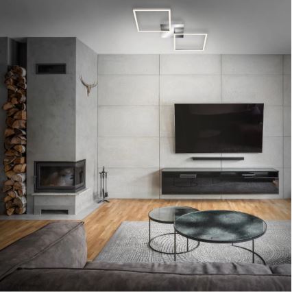 Briloner 3192-018 - LED taklampa  FRAMES 2xLED/16W/230V