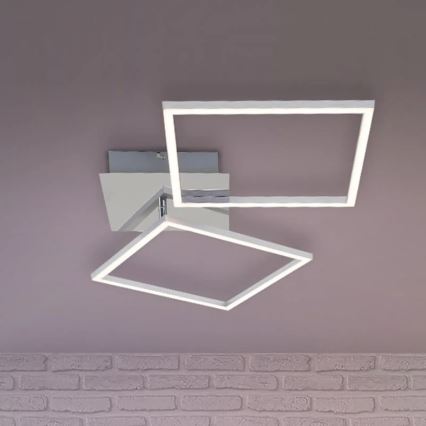 Briloner 3192-018 - LED taklampa  FRAMES 2xLED/16W/230V