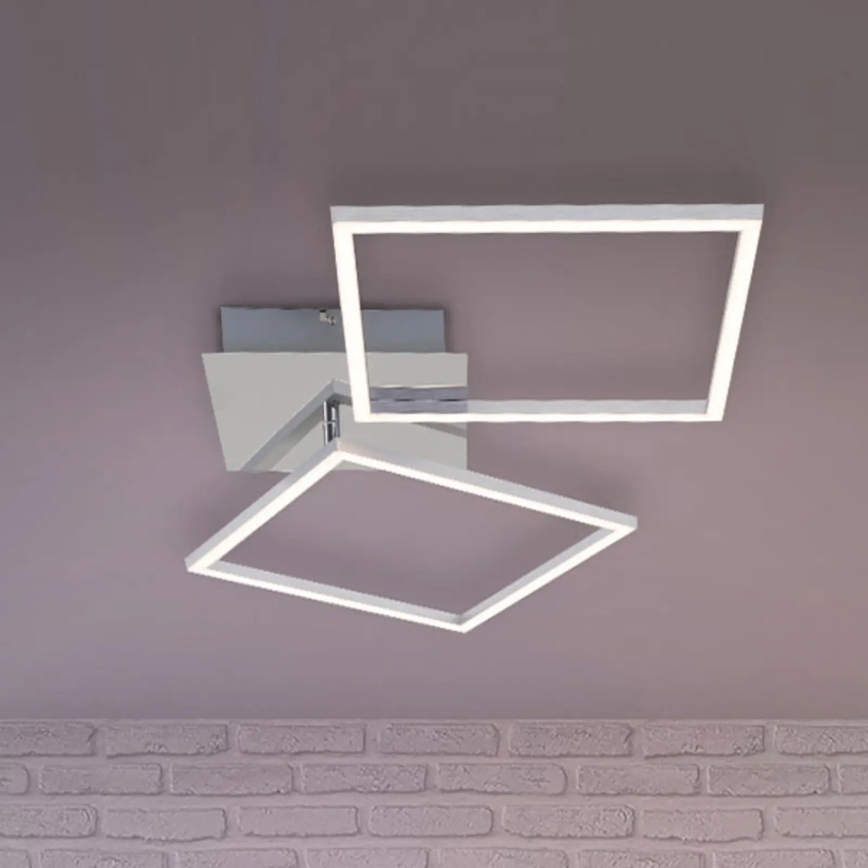 Briloner 3192-018 - LED taklampa  FRAMES 2xLED/16W/230V