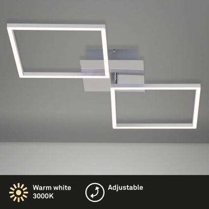 Briloner 3192-018 - LED taklampa  FRAMES 2xLED/16W/230V