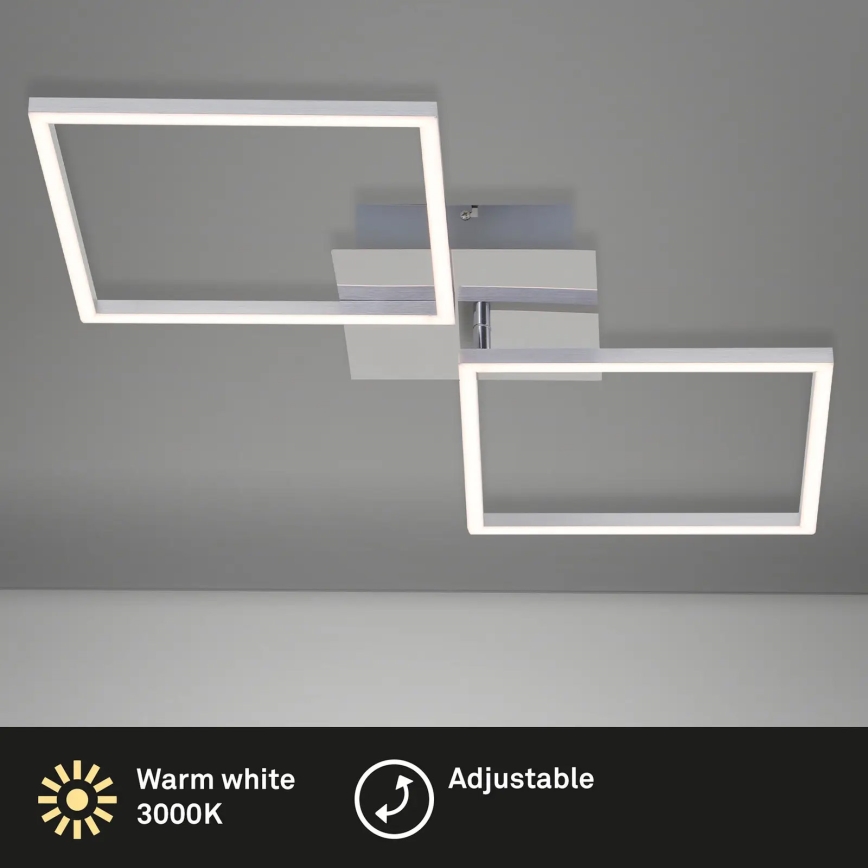 Briloner 3192-018 - LED taklampa  FRAMES 2xLED/16W/230V