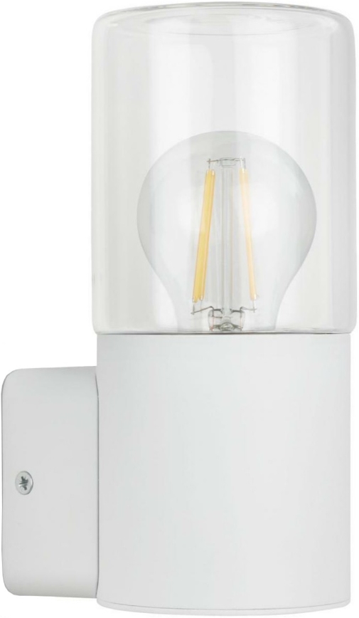 Briloner 320506TF - Vägglampa för utomhusbruk 1xE27/12W/230V IP44 vit