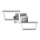 Briloner 3207-018 - LED taklampa FRAMES 2xLED/8W/230V
