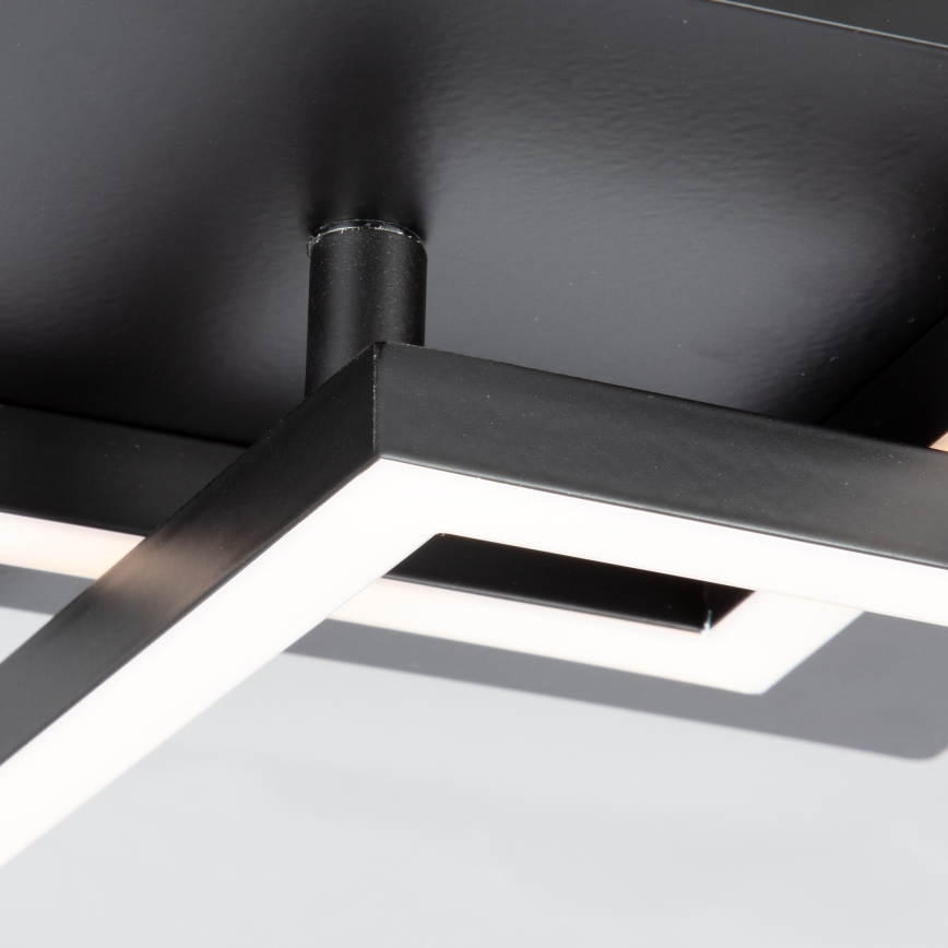 Briloner 3210-015 - LED Dimbar taklampa FRAME 2xLED/11W/230V svart