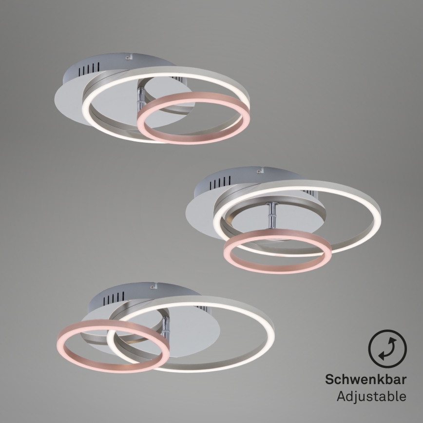 Briloner 3222-018 - LED ljusreglerad taklampa  FRAMES LED/30W/230V