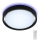 Briloner 3227-015 - LED RGB dimbar taklampa med sensor TALENA LED/24W/230V svart + fjärrkontroll