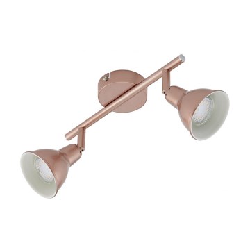 Briloner 3313-023 - LED spotlight COP 2xGU10/3W/230V