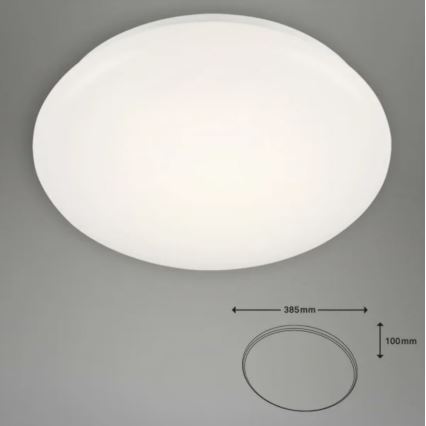 Briloner 3407-016 - LED taklampa för badrum SPLASH LED/18W/230V IP44