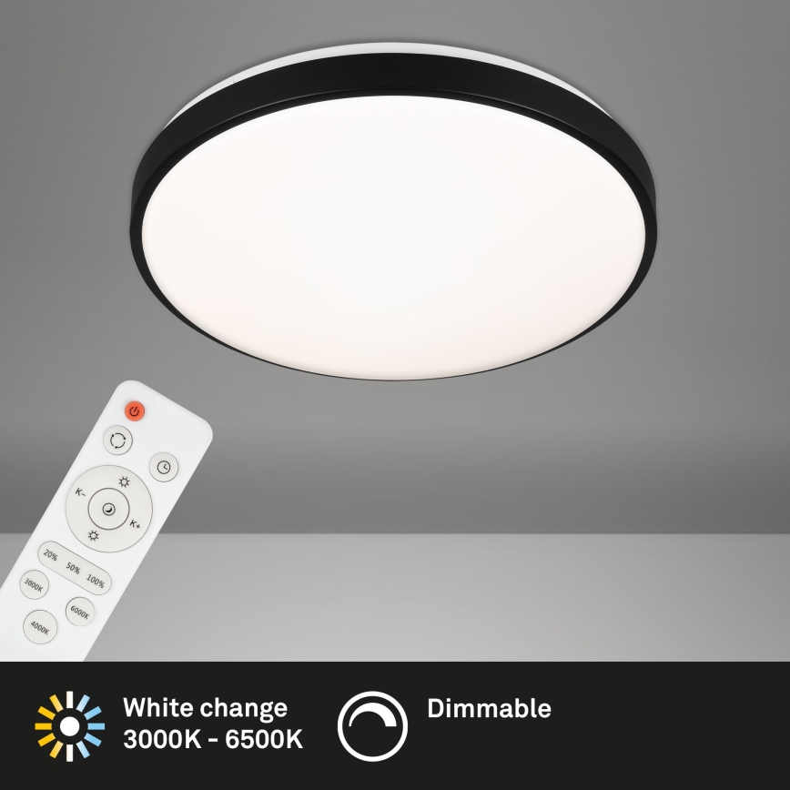 Briloner 3430-015 - LED Dimbar taklampa MANNY LED/48W/230V + fjärrkontroll