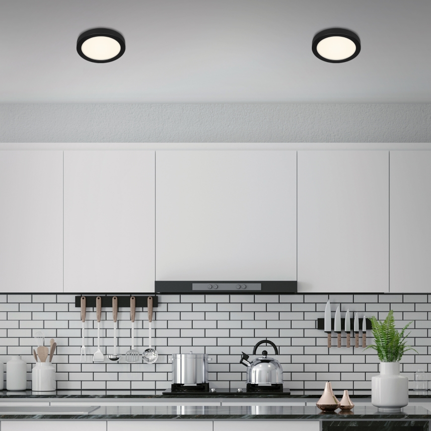 Briloner 3465-415 - LED taklampa FIRE LED/16,5W/230V diameter 22,5 cm
