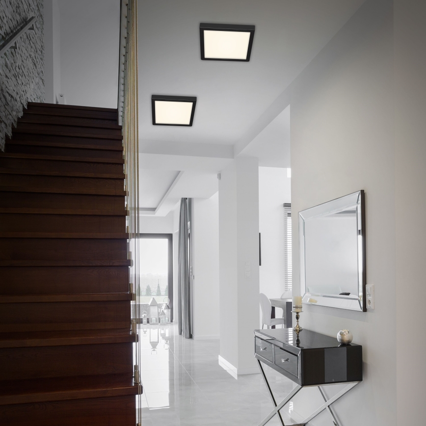 Briloner 3467-415 - LED taklampa FIRE LED/21W/230V 30x30 cm