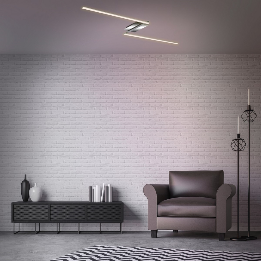 Briloner 3500-018 - LED fäst ljuskrona STAFF 2xLED/6W/230V