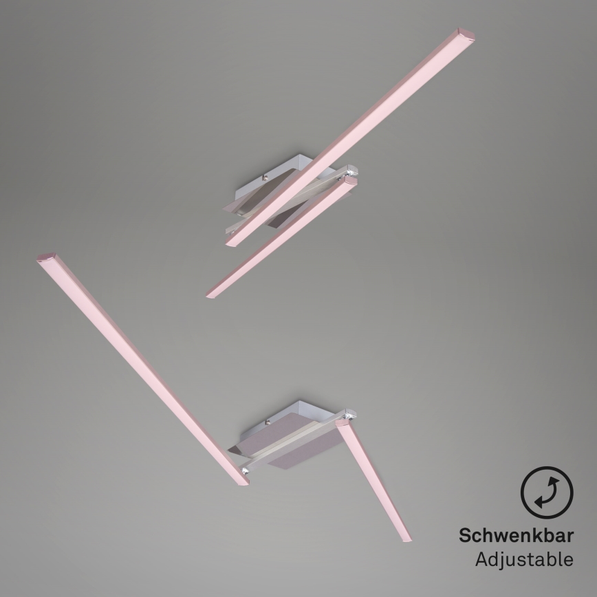 Briloner 3500-018 - LED fäst ljuskrona STAFF 2xLED/6W/230V