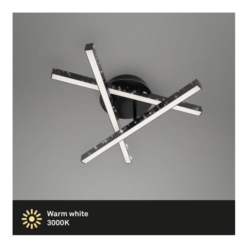 Briloner 3518-035 - LED fäst ljuskrona REY 3xLED/5W/230V