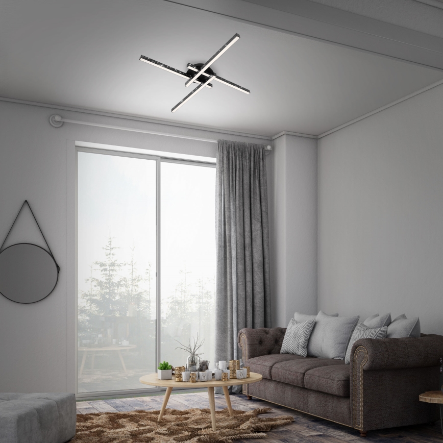 Briloner 3519-045 - LED ytmonterad ljuskrona  REY 4xLED/6W/230V