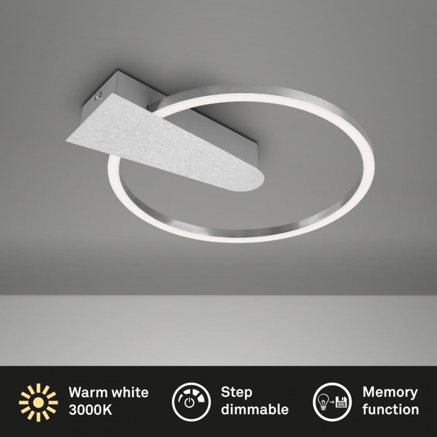 Briloner 3542-018 - LED Dimbar taklampa NICO LED/12W/230V matt krom