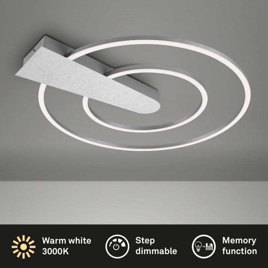 Briloner 3543-018 - LED Dimbar taklampa NICO LED/25W/230V matt krom
