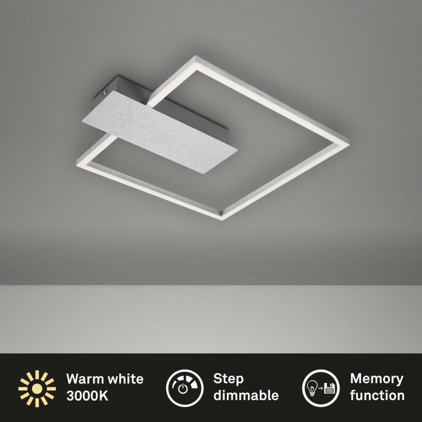Briloner 3544-018 - LED Dimbar taklampa NICO LED/12W/230V matt krom
