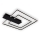 Briloner 3545-015 - LED Dimbar taklampa NICO DUO LED/25W/230V
