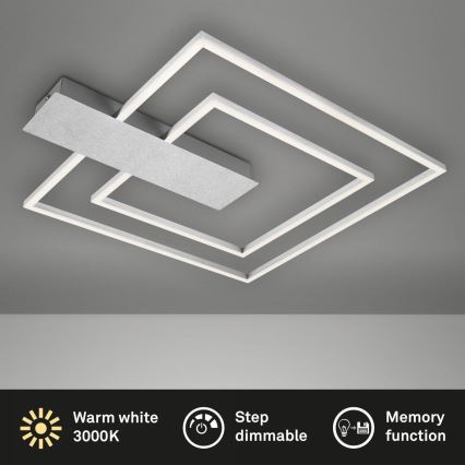 Briloner 3545-018 - LED Dimbar taklampa NICO LED/25W/230V matt krom