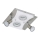 Briloner 3582-042 - LED Takbelysning RIPOSO 2xLED/5W/230V + 2xGU10/3W