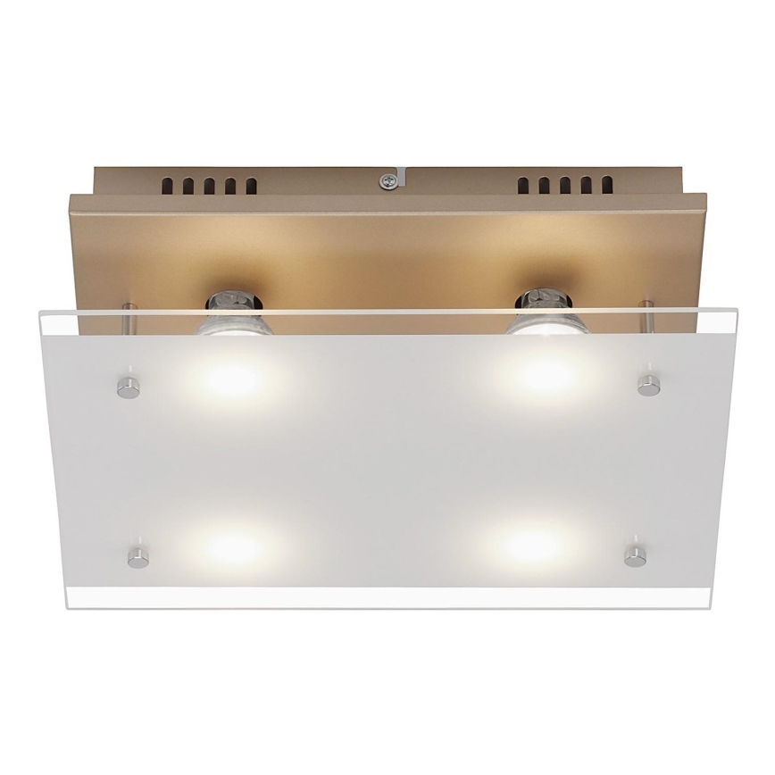 Briloner 3586-047 - LED taklampa SMART GOLD 4xGU10/4W/230V