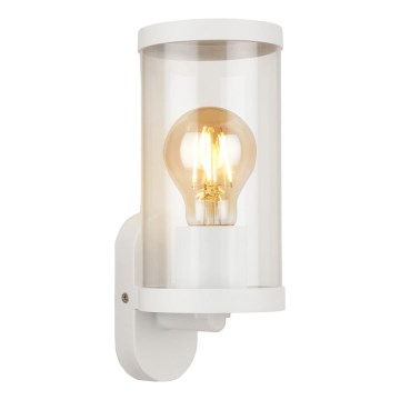 Briloner 3600-016 - Vägglampa för utomhusbruk KAIRO 1xE27/12W/230V IP44 vit