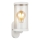 Briloner 3600-016 - Vägglampa för utomhusbruk KAIRO 1xE27/12W/230V IP44 vit