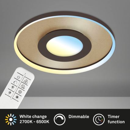 Briloner 3640017 - LED Dimbar taklampa FRAME LED/25W/230V 2700-6500K + fjärrkontroll